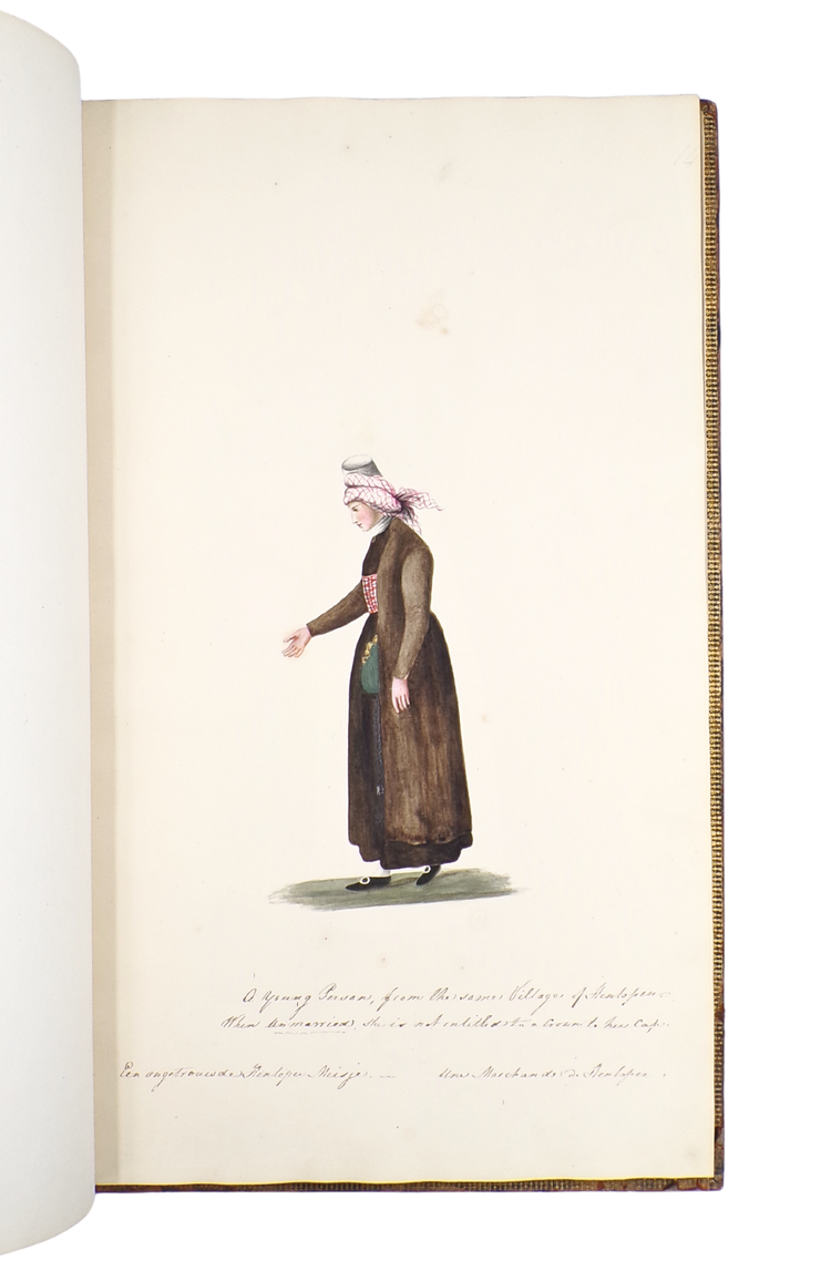 Making the nation: an exceptional album of drawings of Dutch women in regional costume
