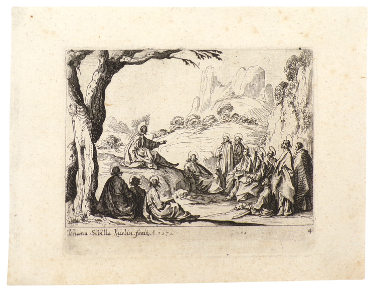Johanna Sibilla Küsel, Nouveau Testament, 1677.