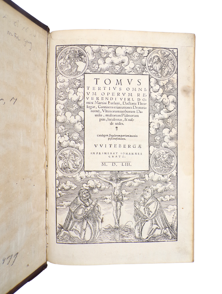 Luther, Opera Omnium III, 1553.