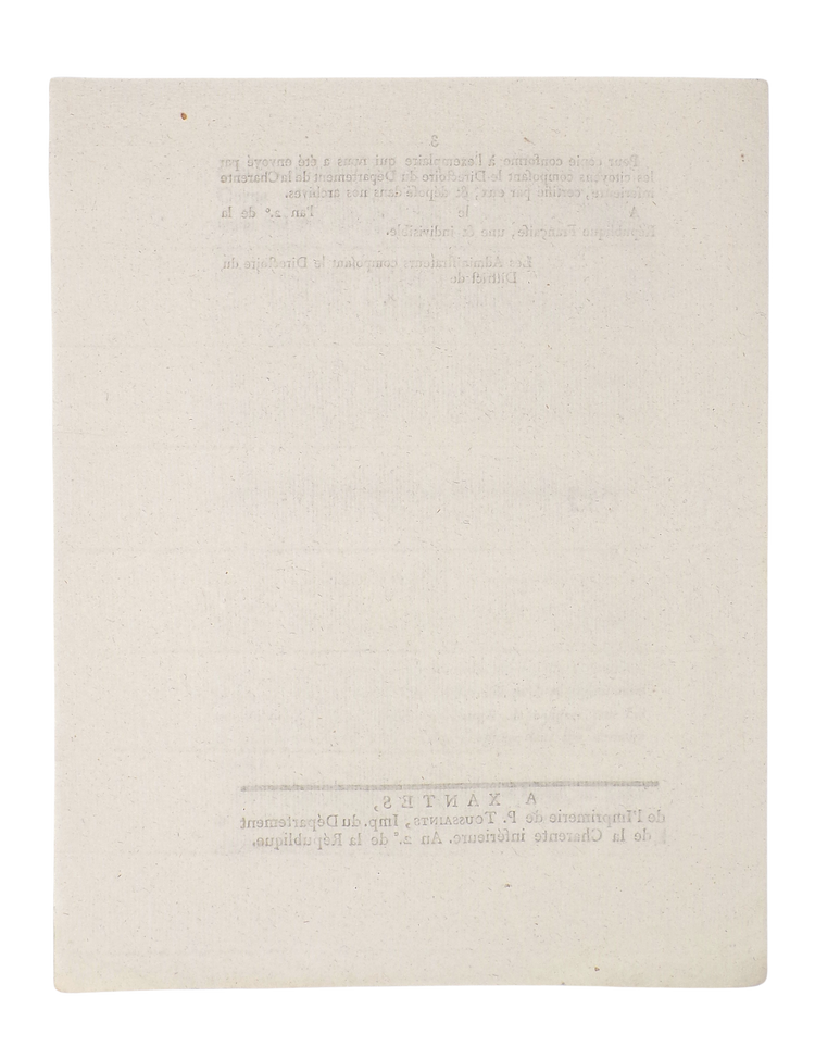 Declaration of the first abolition of slavery in the modern world: an unrecorded edition