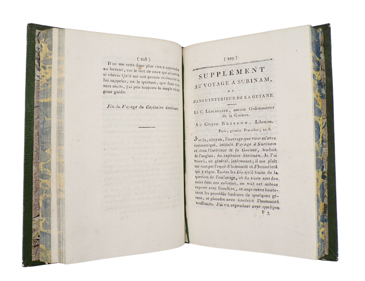 The first French Stedman, with an added description of the Guianas by its former Governor