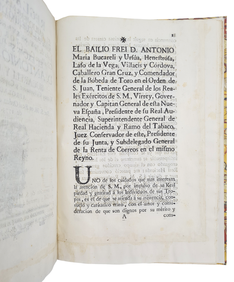 Founding Royal ordinance for the Corps of Invalids of New Spain, 1773.