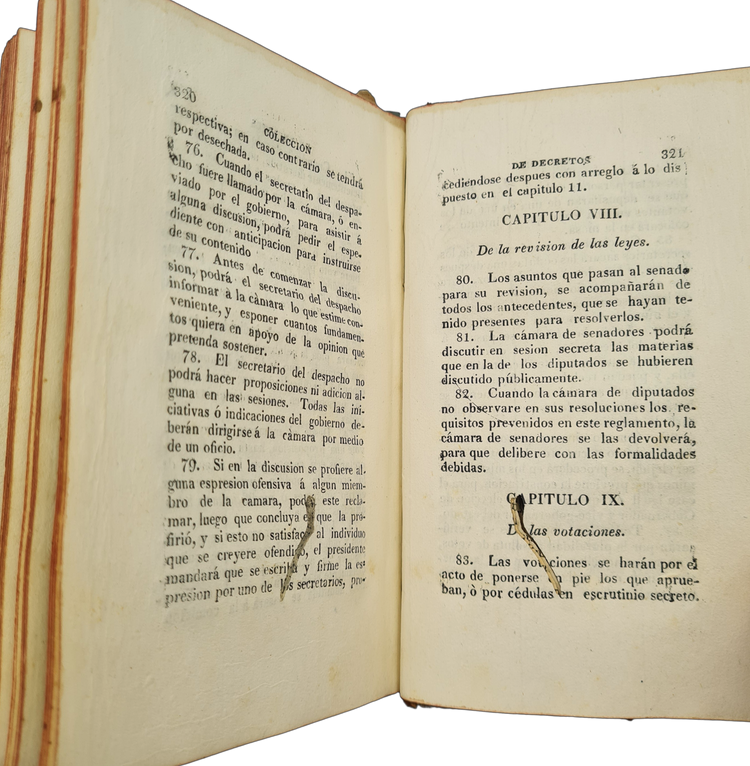 Coleccion de decretos y ordenes del Estado Libre de Oajaca, 1829.