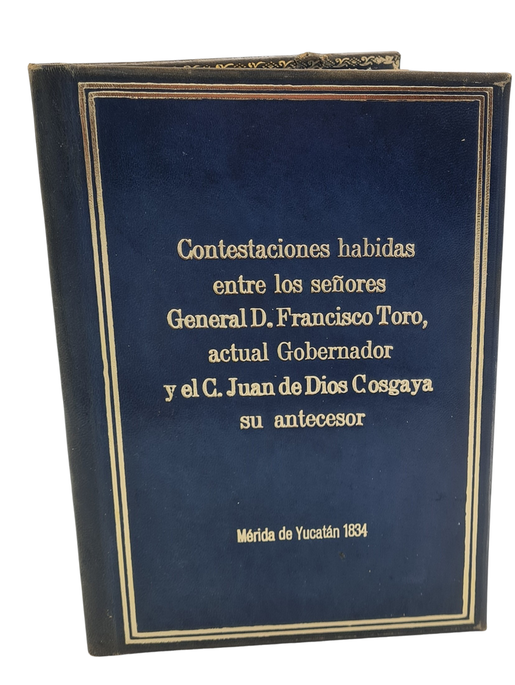 Extremely rare, significant and pretty Yucatan imprint, Mérida de Yucatán 1834.