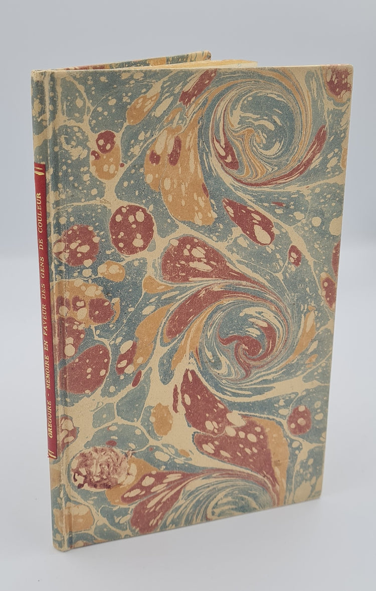 Grégoire, Mémoire en faveur des gens de couleur ou sang-mêlés de St.-Domingue, & des autres Isles françoises de l'Amérique, 1789.