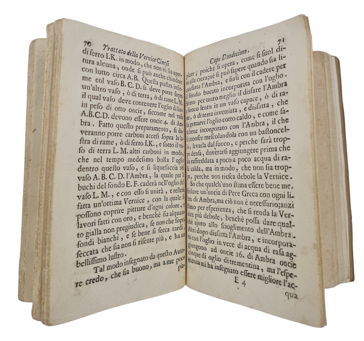 First European treatise on Chinese and Japanese lacquer, 1720.