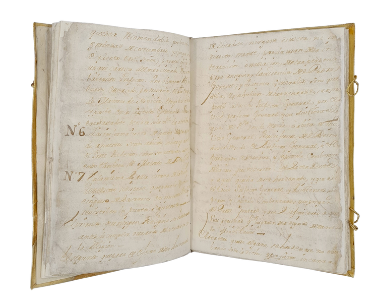 Bethlehemites manuscript, Lima 1746.