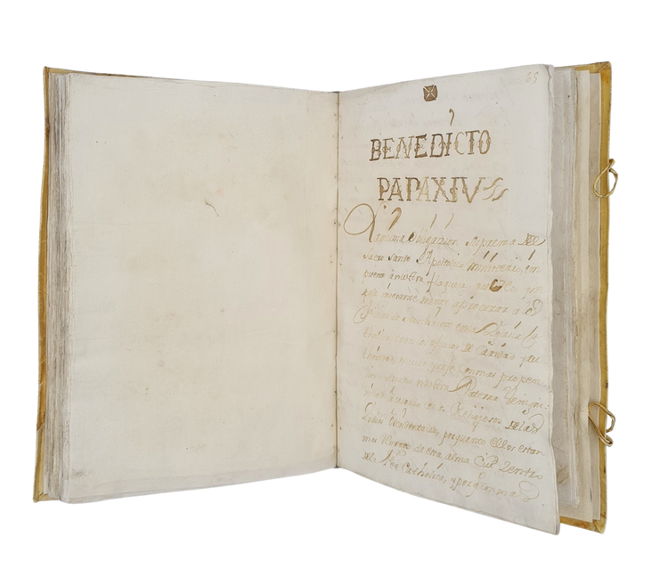 Bethlehemites manuscript, Lima 1746.