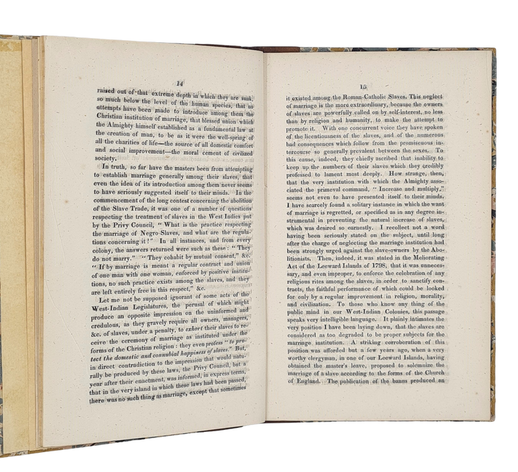 Wilberforce, An appeal to the religion, justice, and humanity of the inhabitants of the British Empire, in behalf of the negro slaves in the West Indies. 1823.