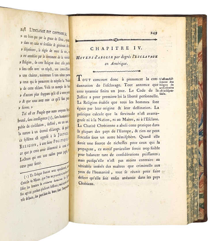 Frossard, La cause des esclaves negres et habitans de la Guinee, 1789.