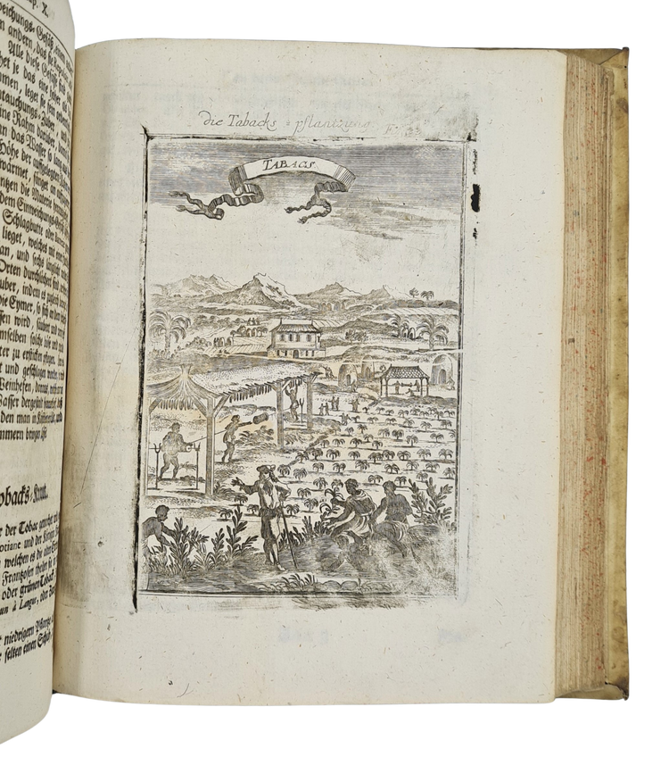 Mallet, Beschreibung des gantzen Welt-Kreises, 1719.