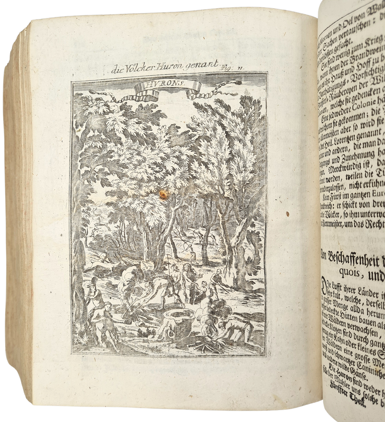 Mallet, Beschreibung des gantzen Welt-Kreises, 1719.