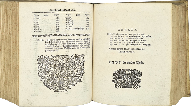 Mallet, Beschreibung des gantzen Welt-Kreises, 1719.