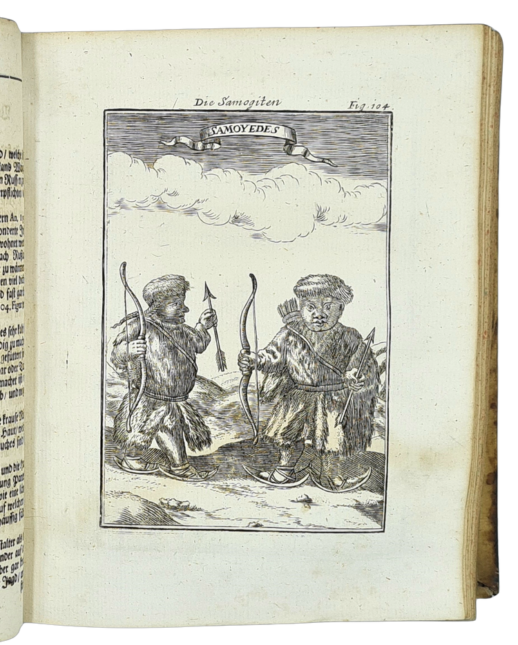 Mallet, Beschreibung des gantzen Welt-Kreises, 1719.