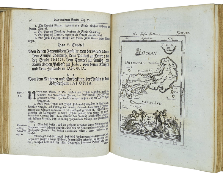Mallet, Beschreibung des gantzen Welt-Kreises, 1719.