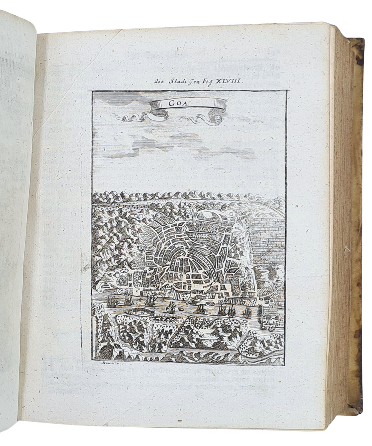 Mallet, Beschreibung des gantzen Welt-Kreises, 1719.