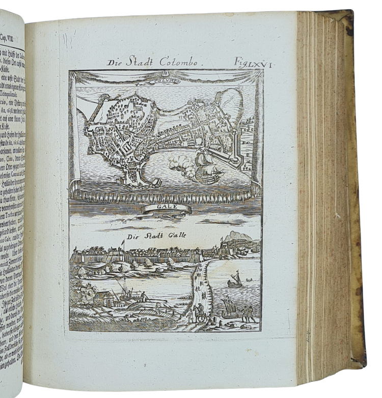 Mallet, Beschreibung des gantzen Welt-Kreises, 1719.
