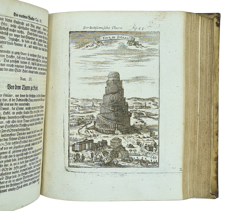 Mallet, Beschreibung des gantzen Welt-Kreises, 1719.