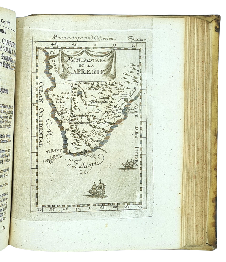 Mallet, Beschreibung des gantzen Welt-Kreises, 1719.