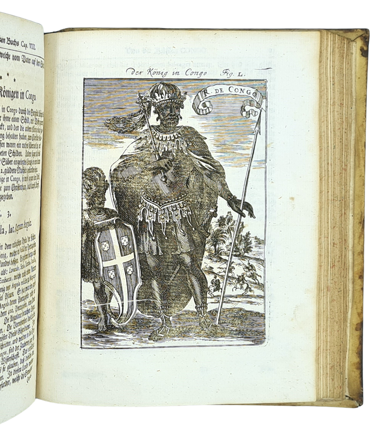 Mallet, Beschreibung des gantzen Welt-Kreises, 1719.