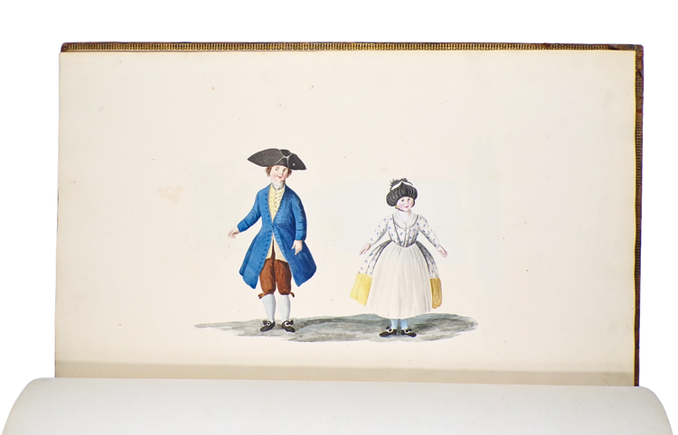Making the nation: an exceptional album of drawings of Dutch women in regional costume