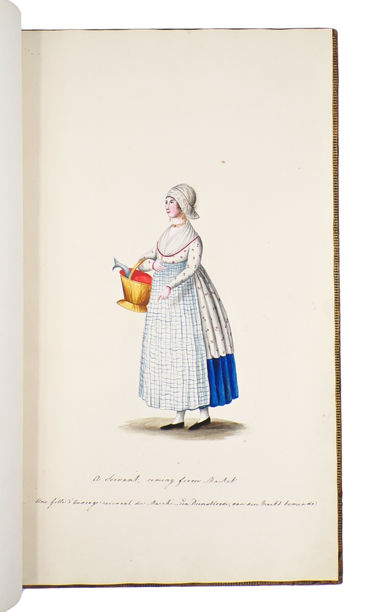 Making the nation: an exceptional album of drawings of Dutch women in regional costume