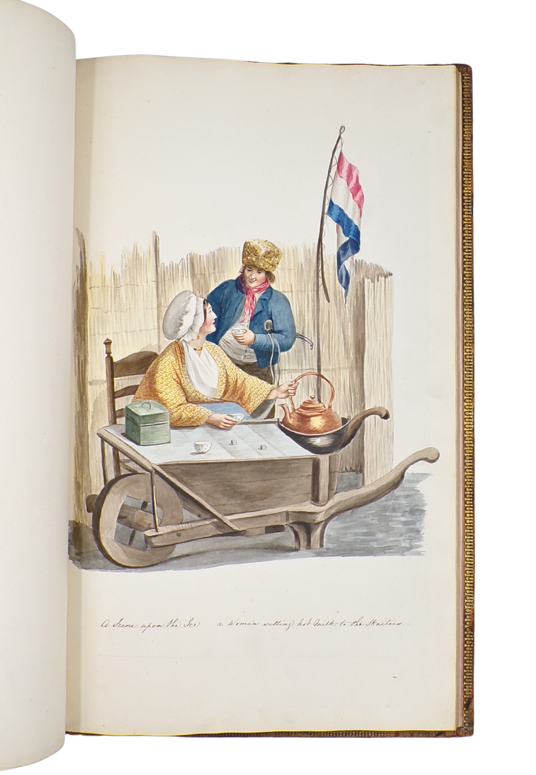 Making the nation: an exceptional album of drawings of Dutch women in regional costume