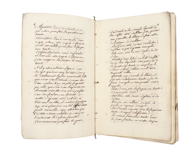 Manuscript painting manual