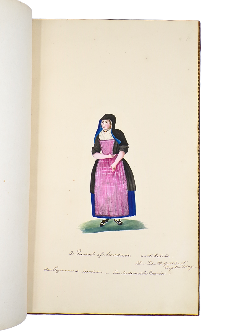 Making the nation: an exceptional album of drawings of Dutch women in regional costume