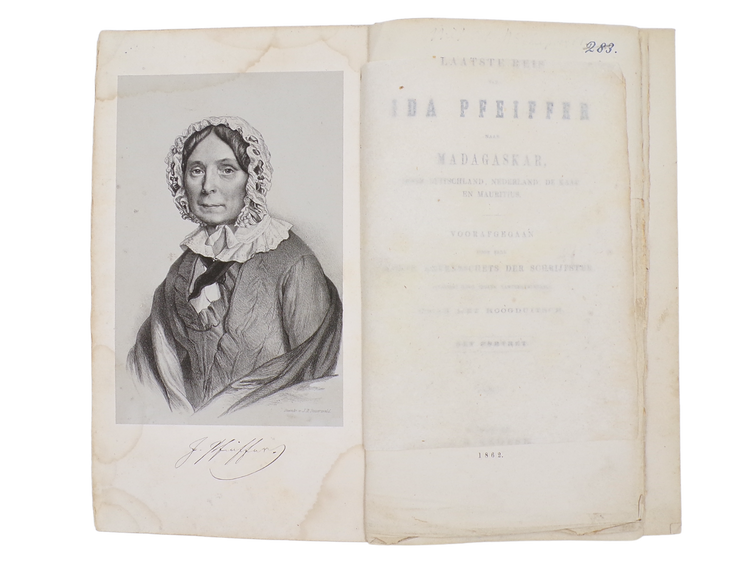 Laatste reis van Ida Pfeiffer, 1862.