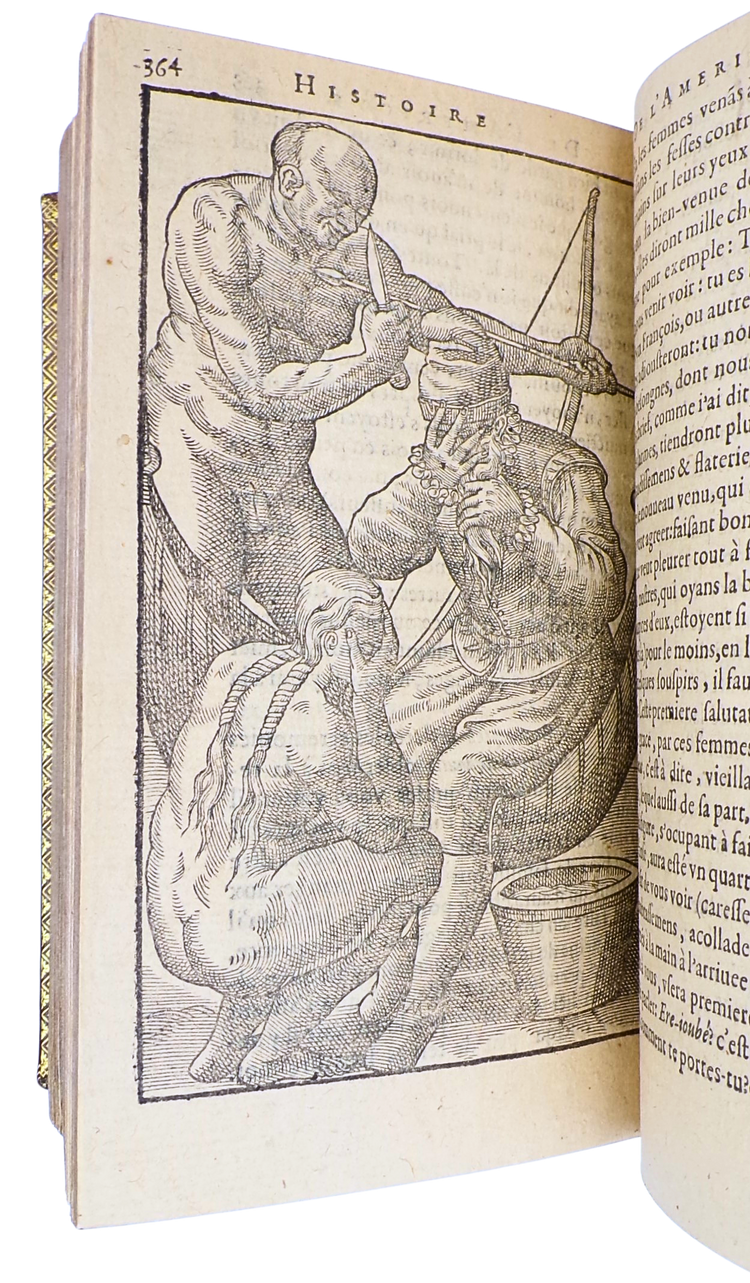 Jean de Léry, Histoire d'un voyage fait en la terre du Bresil, dite Amerique. 1599.