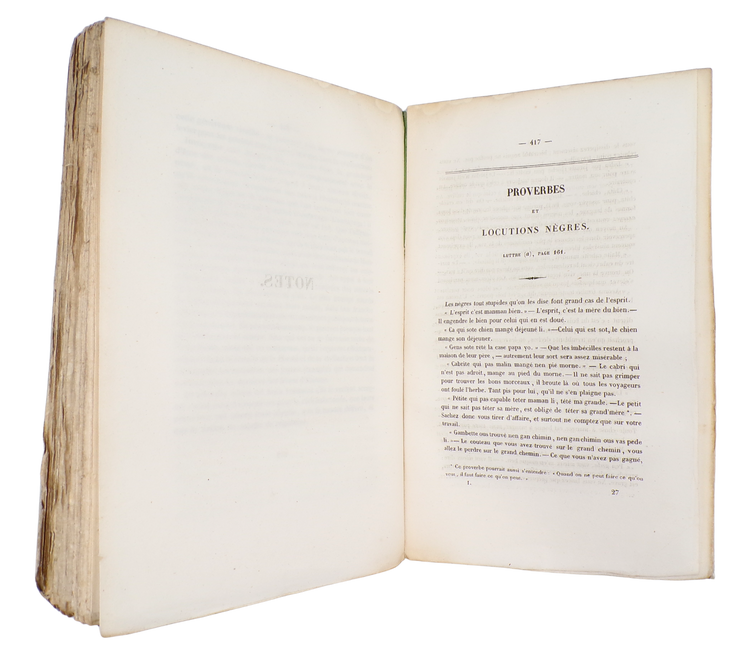 First edition of a major abolitionist work, with early documentation of Black oral traditions