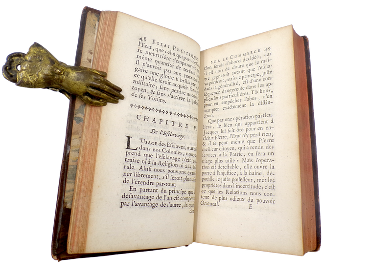 Melon, Essai politique sur le commerce, 1736.