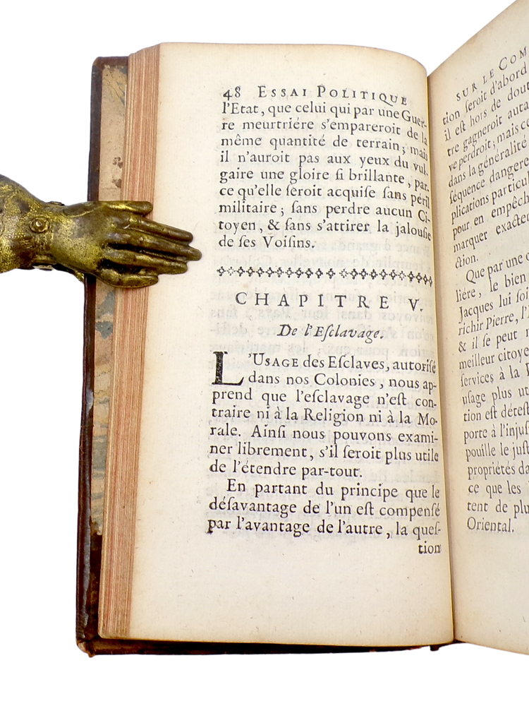 Melon, Essai politique sur le commerce, 1736.