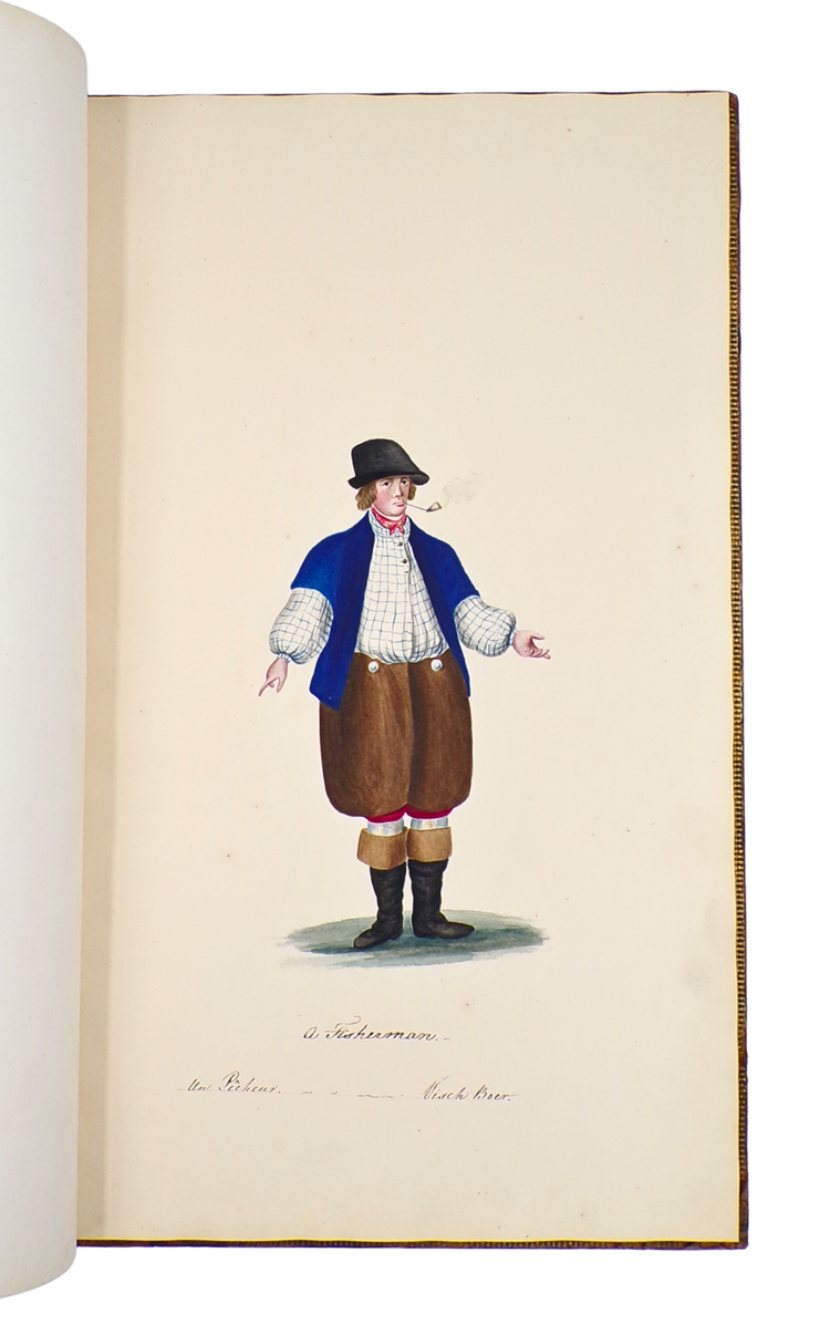 Making the nation: an exceptional album of drawings of Dutch women in regional costume