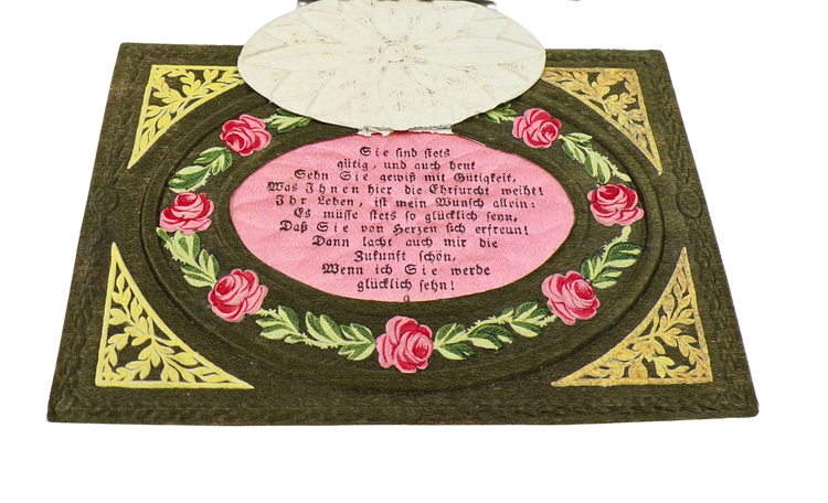 Paper lace and printed silk: collection of fine and charming luxury cards