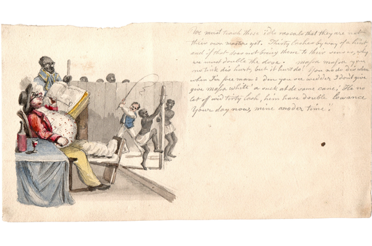 Exposing slave-owner hypocrisy in word and image