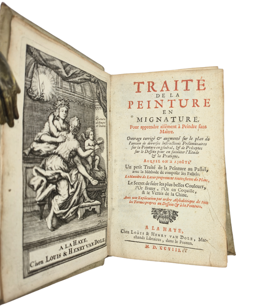 Teaching women the art of painting in miniature and pastel