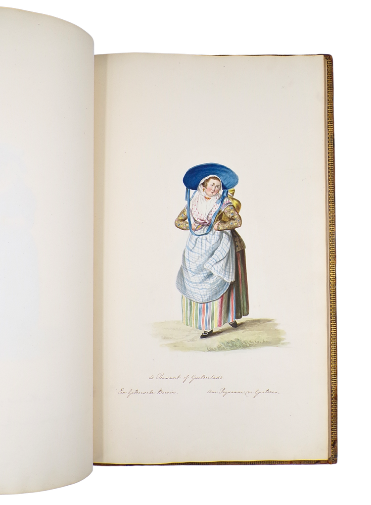 Making the nation: an exceptional album of drawings of Dutch women in regional costume