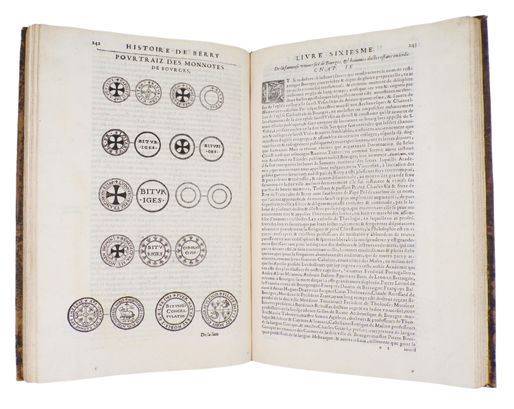 Chaumeau, Histoire de Berry, 1599.