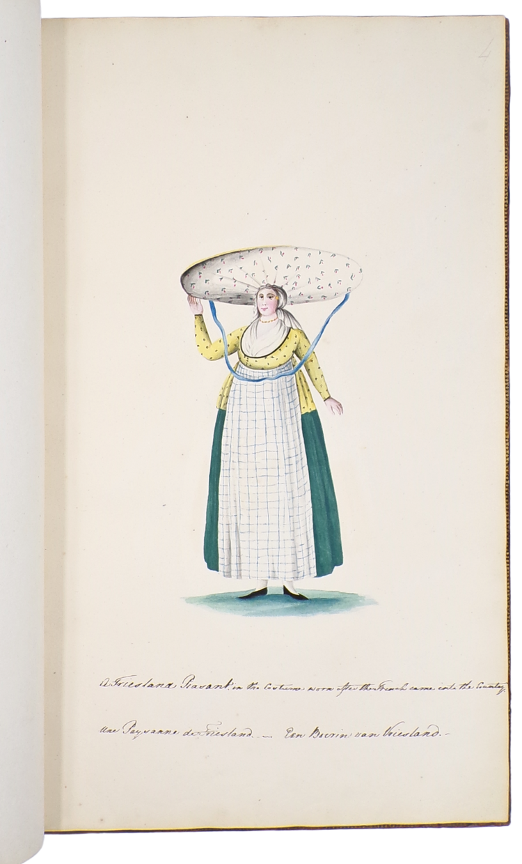 Making the nation: an exceptional album of drawings of Dutch women in regional costume