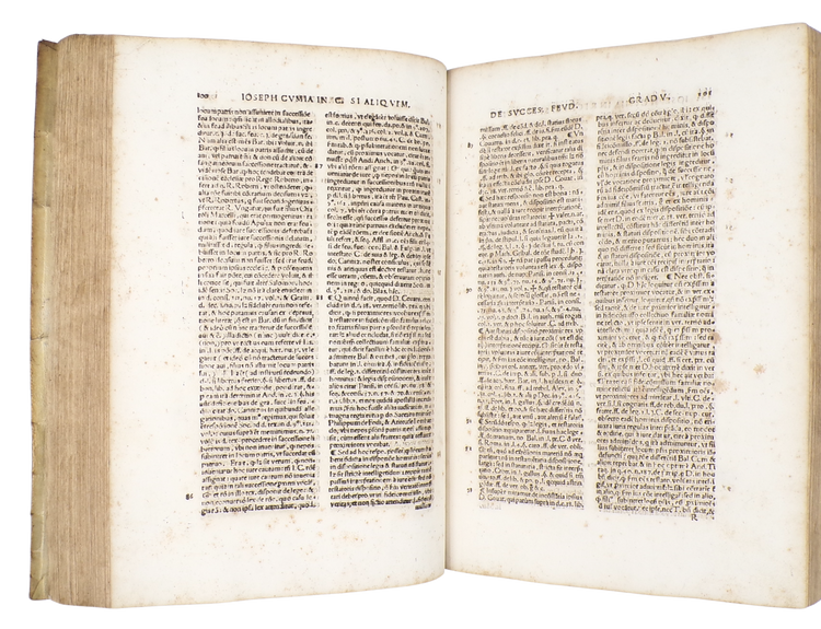 Cumia, De successione feudalium, 1563.