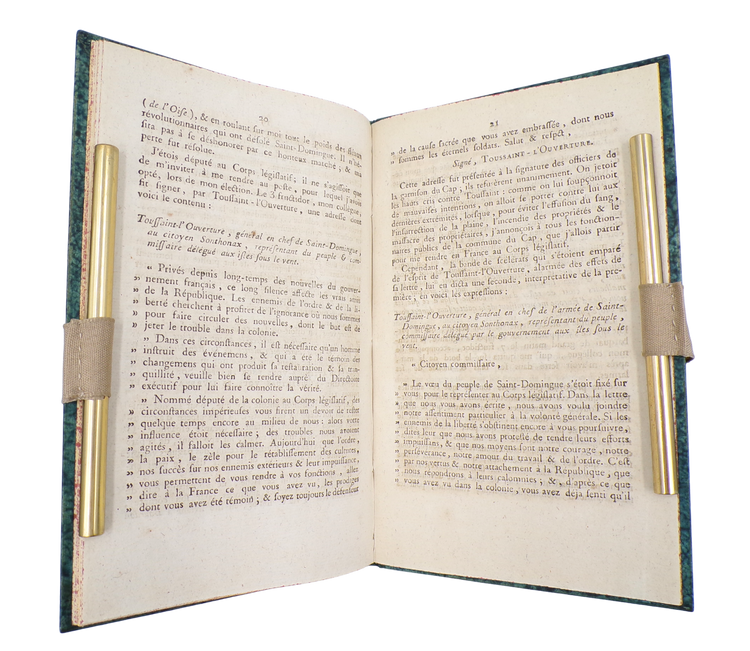 Sonthonax on Rigaud and Toussaint-Louverture: racial politics and power in revolutionary Haiti