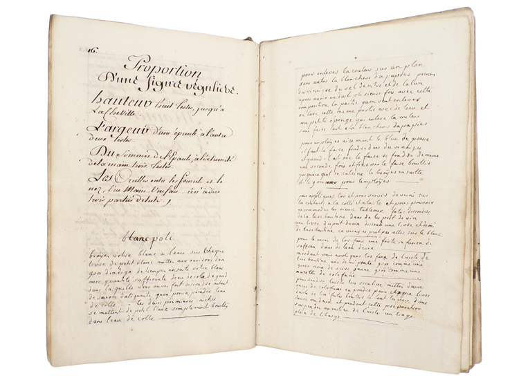 Manuscript painting manual