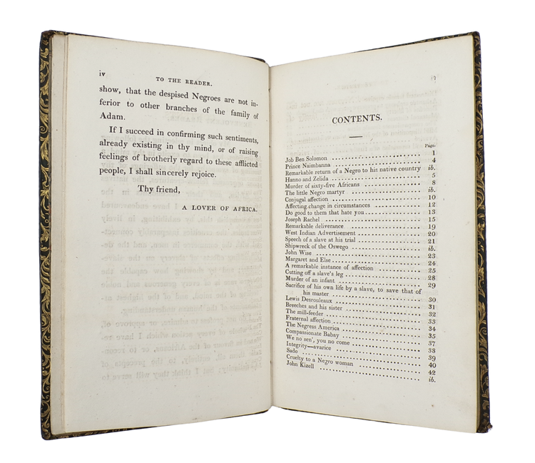 Abolitionist rarity by “A Lover of Africa”