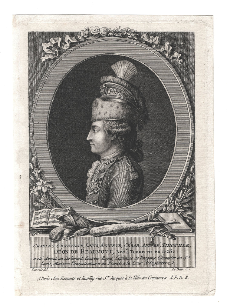 The Chevalier d'Éon before 1777