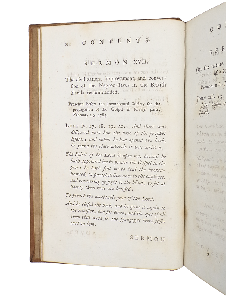 Porteus, Sermons on several subjects, 1783.