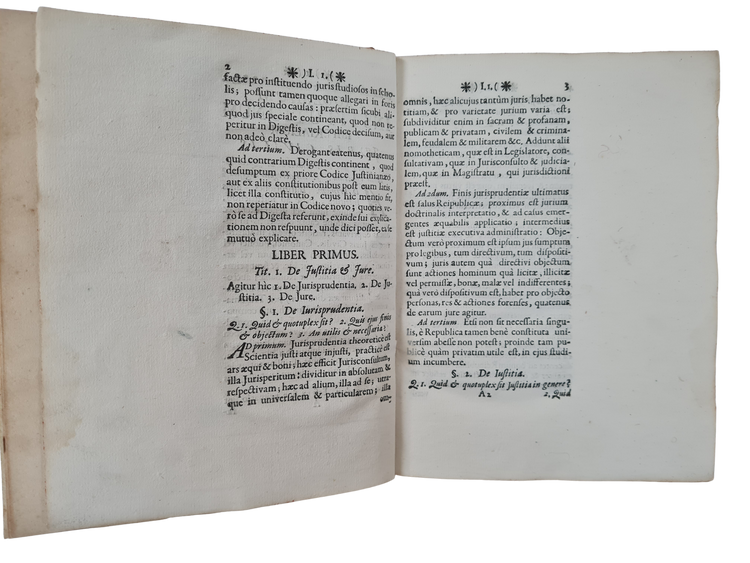 Collection of unrecorded juridical dissertations that mark the return of law at Mainz University