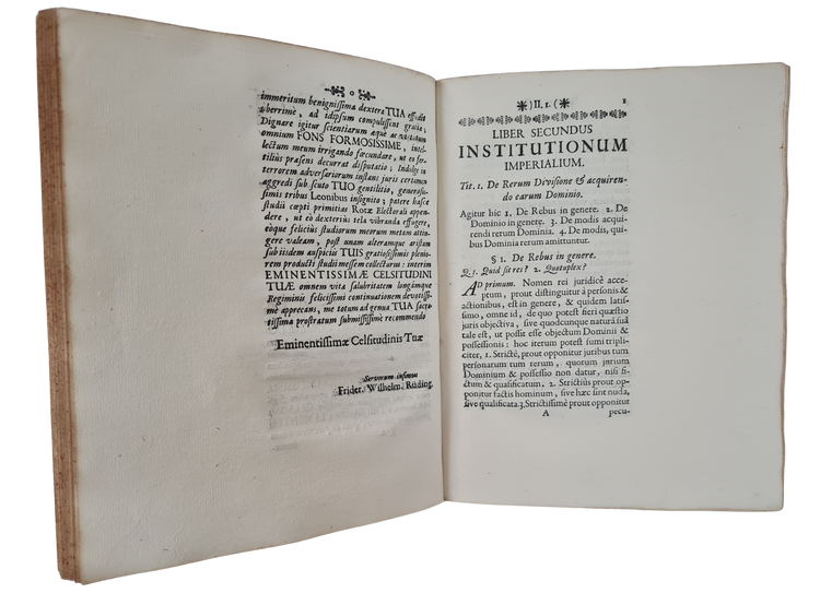 Collection of unrecorded juridical dissertations that mark the return of law at Mainz University