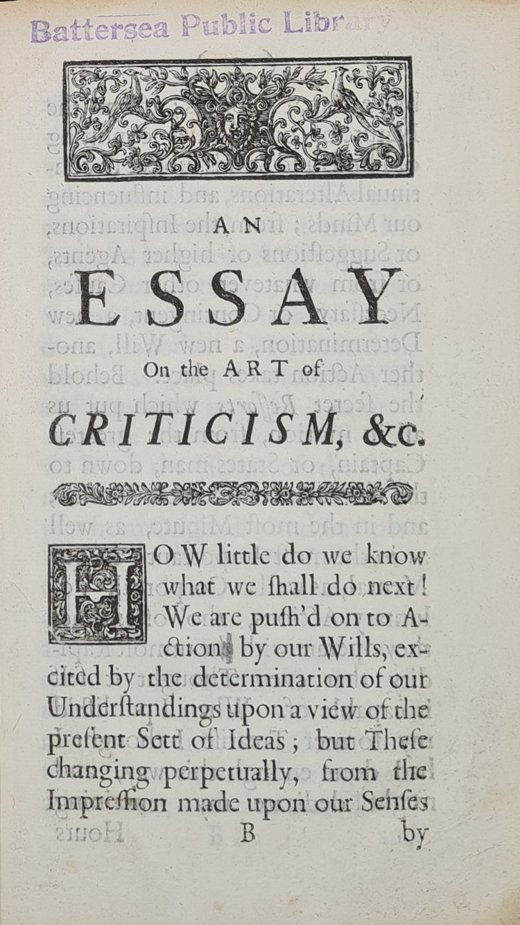 Richardson, Two Discourses, 1719.
